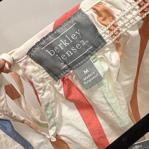 Colorful Striped Women's Blouse - Picture 2 of 5